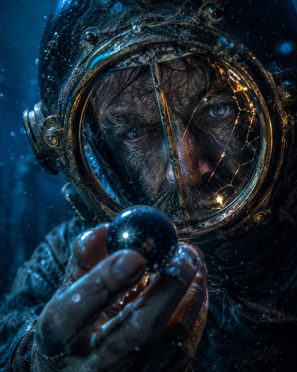 Deep Sea Diver Mysterious Artifact