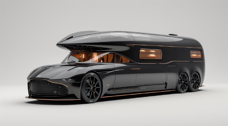 Luxury Brand Motorhome Concepts and Lamborghini Bus