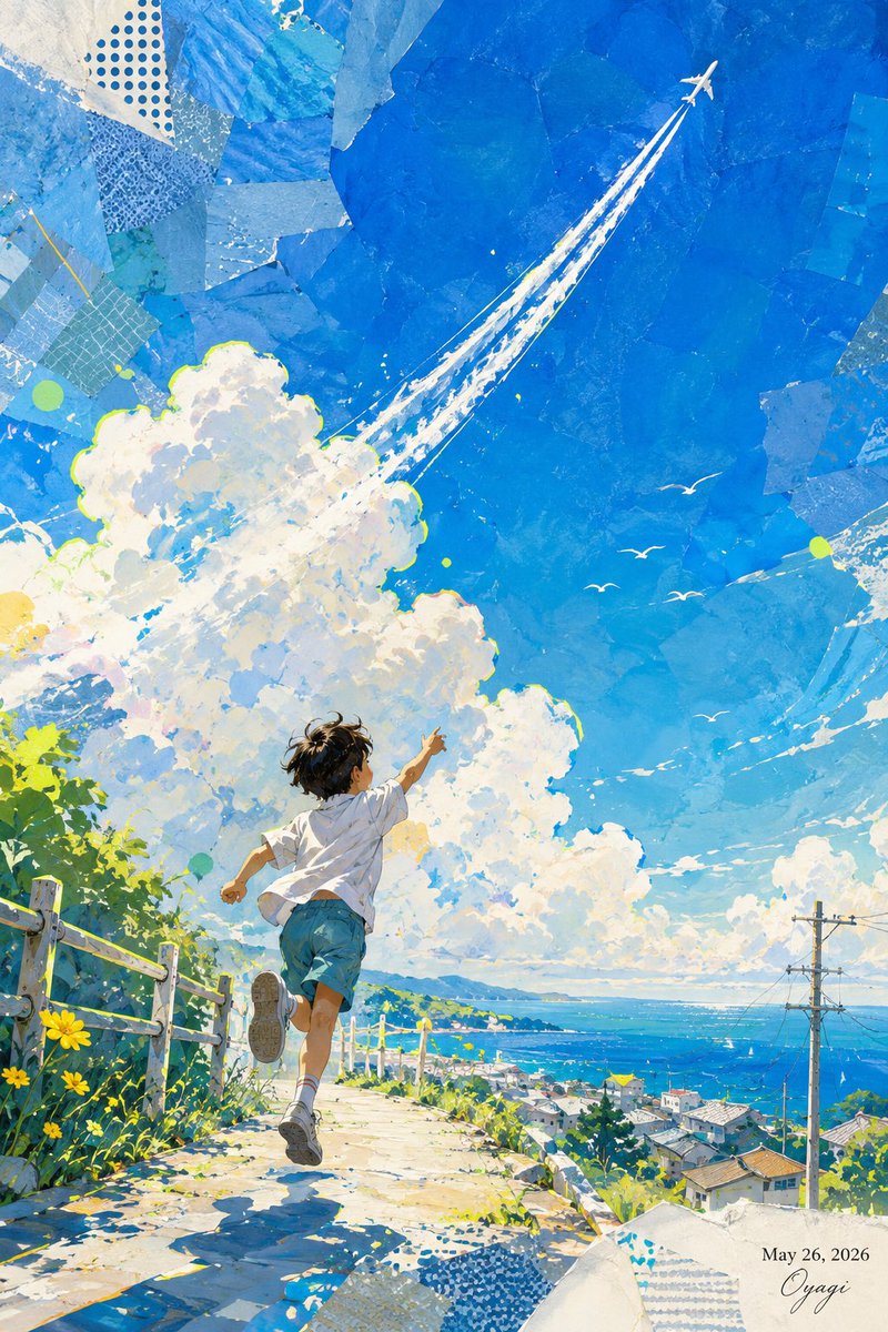 Chasing Summer Contrails