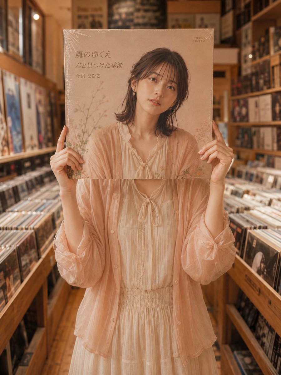 Vinyl Cover Girl Illusion