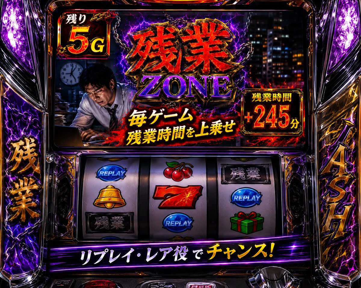 Overtime Pachislot Machine
