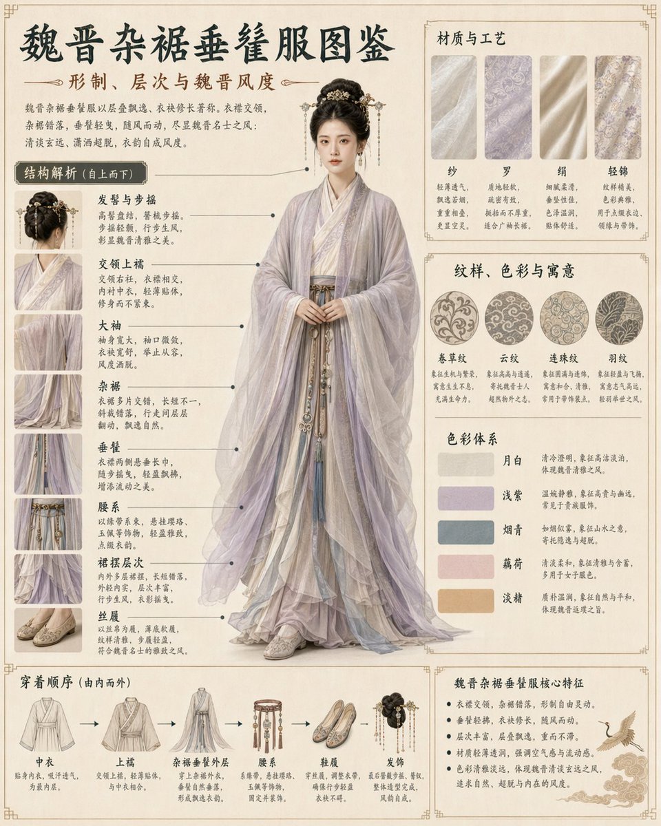 Wei-Jin Dynasty Clothing Guide