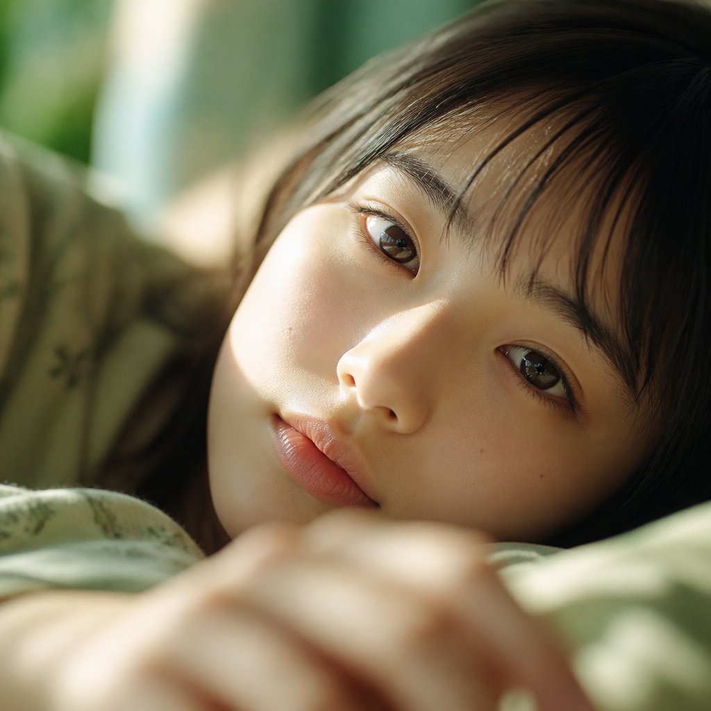 Ultra Realistic Morning Portrait Photography