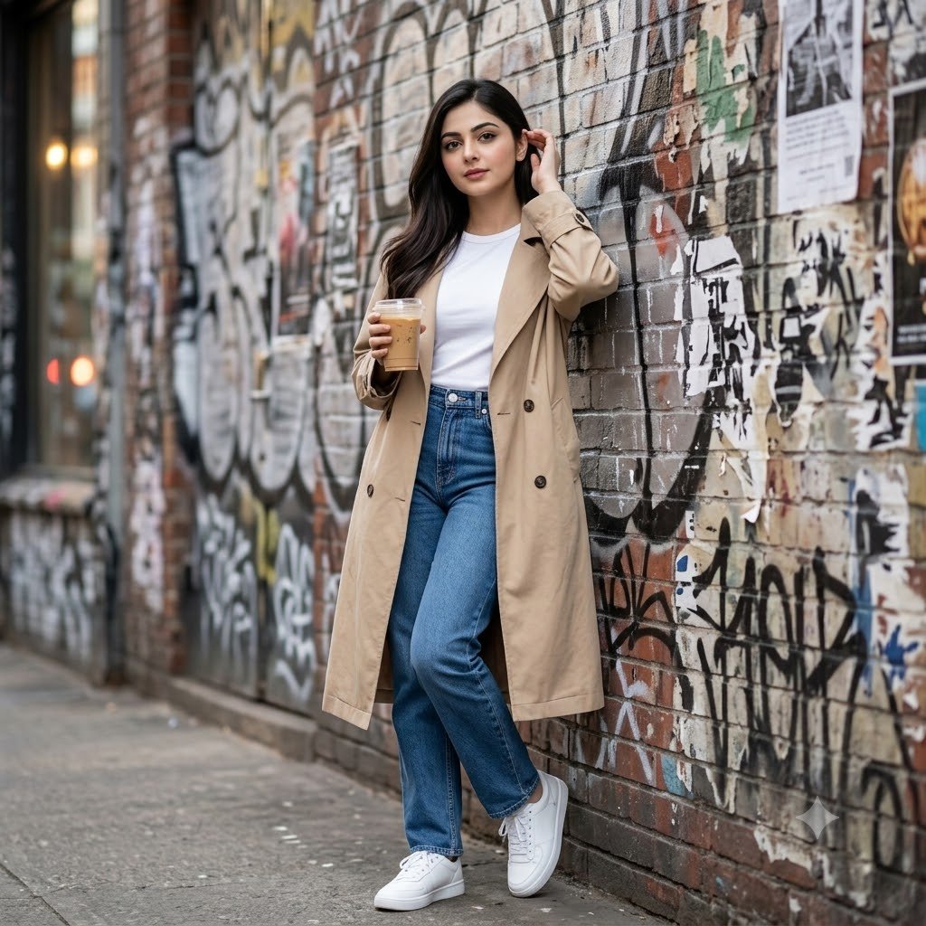 Urban Coffee Lifestyle Portrait