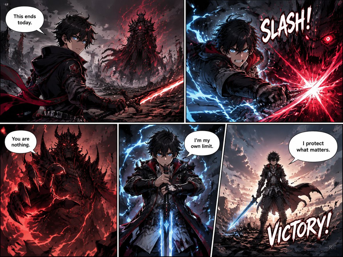 Lone Swordsman Slays Demon King