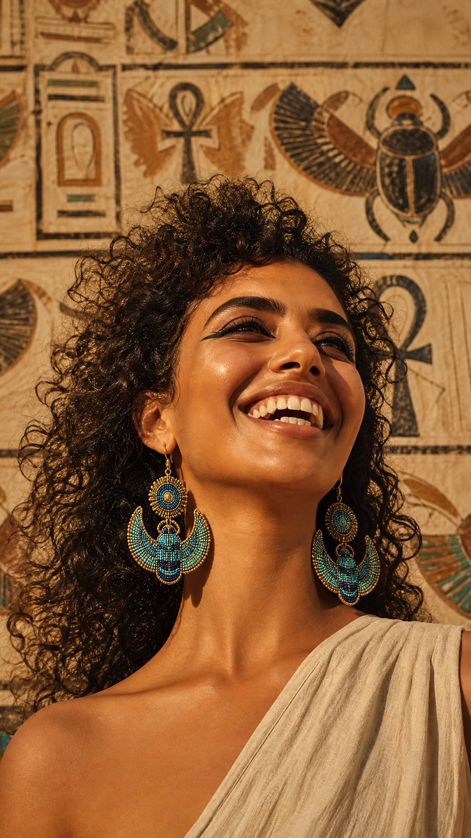 Egyptian Royal Fashion Portrait