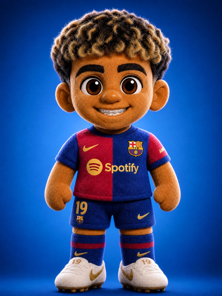 3D Plush Cartoon Character Render