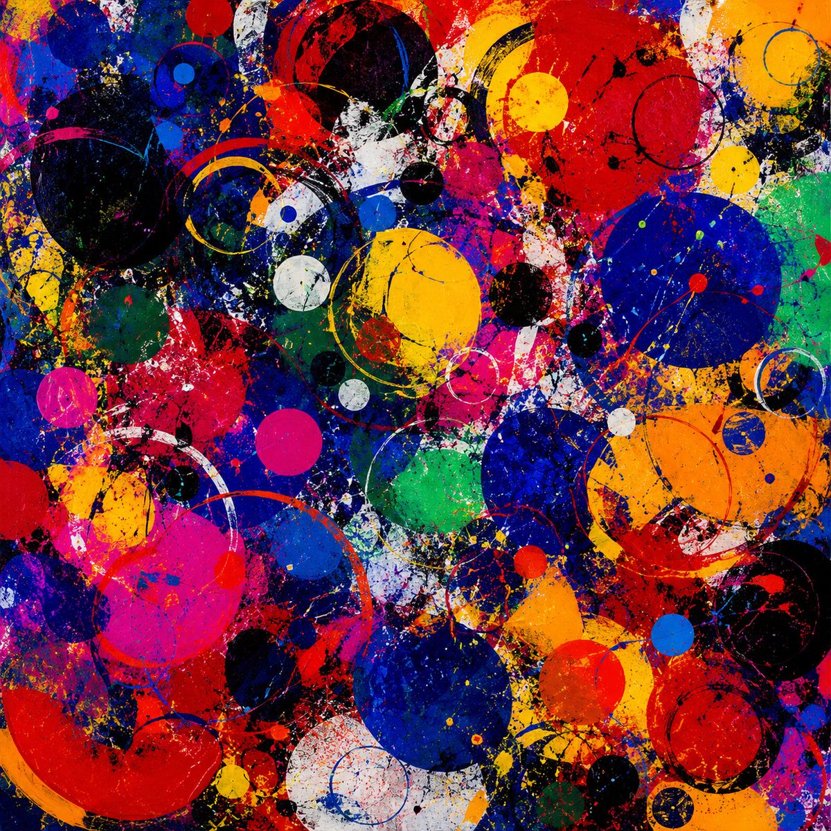 Chaotic Circles Abstract Rhapsody