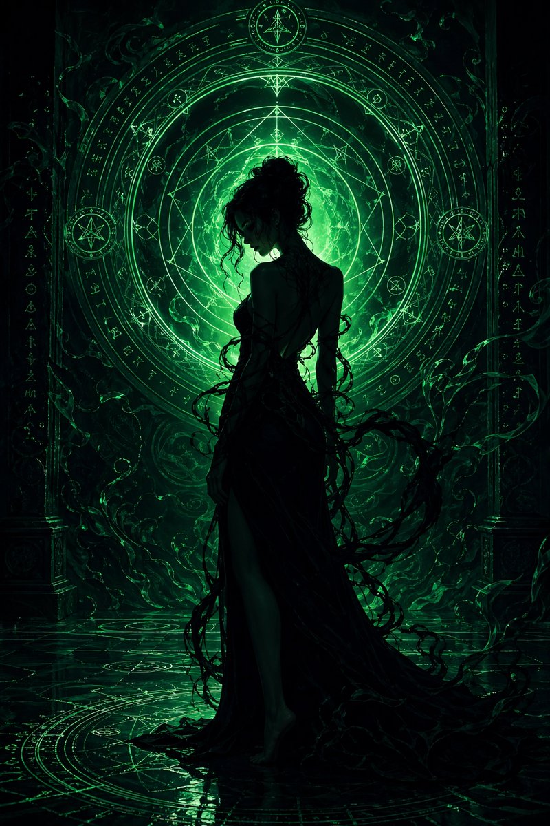 Emerald Sorceress Dark Ritual