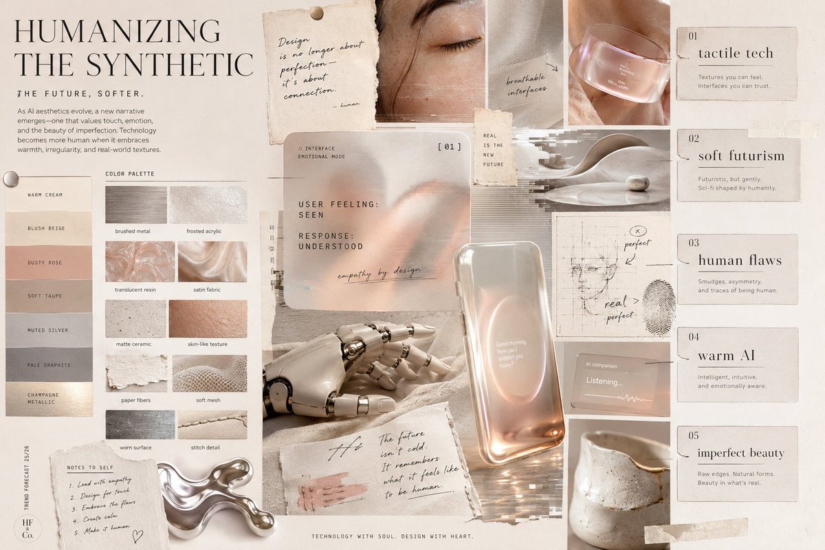 Visual Trend Moodboard Creation