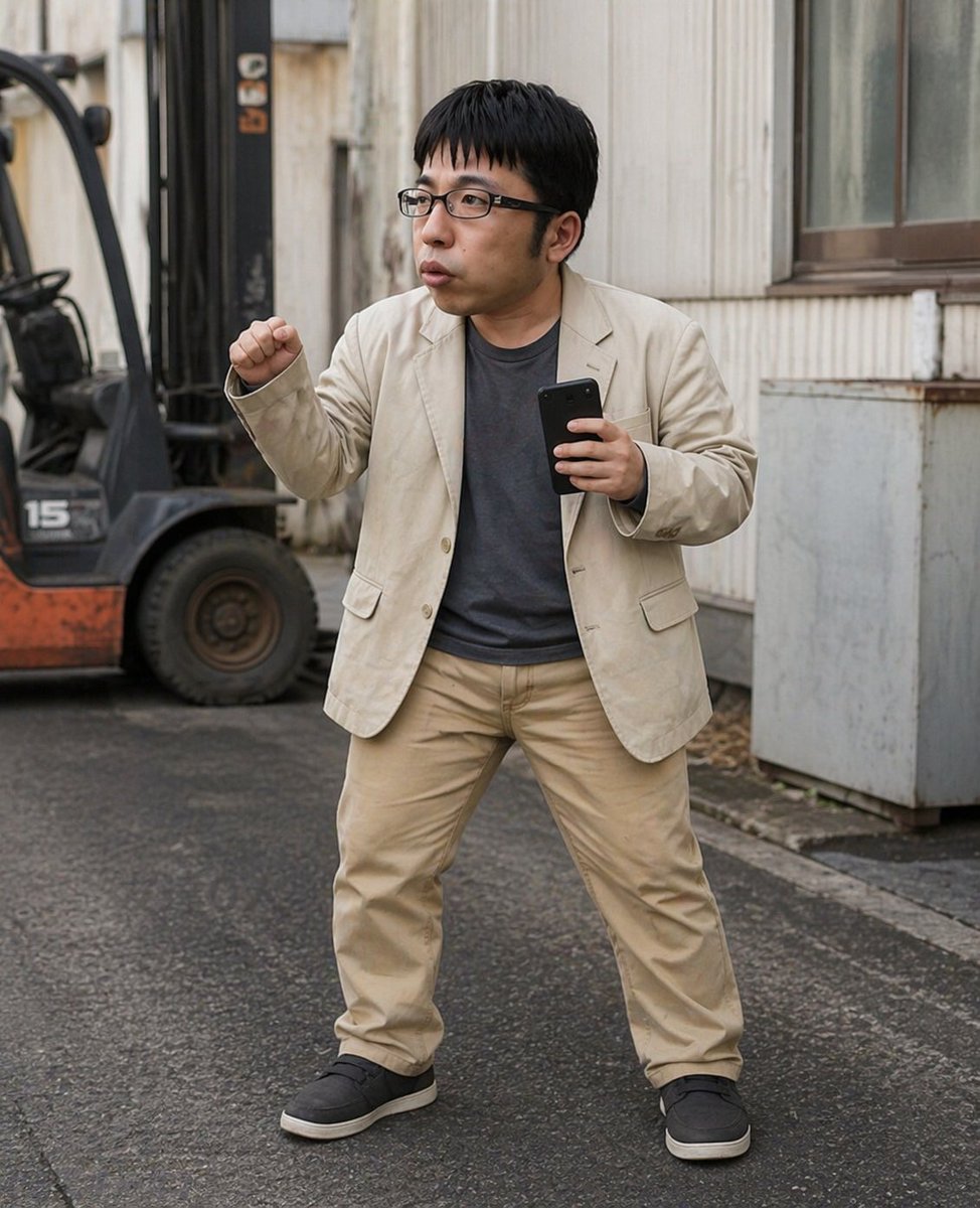 Urban Street Style Action Pose