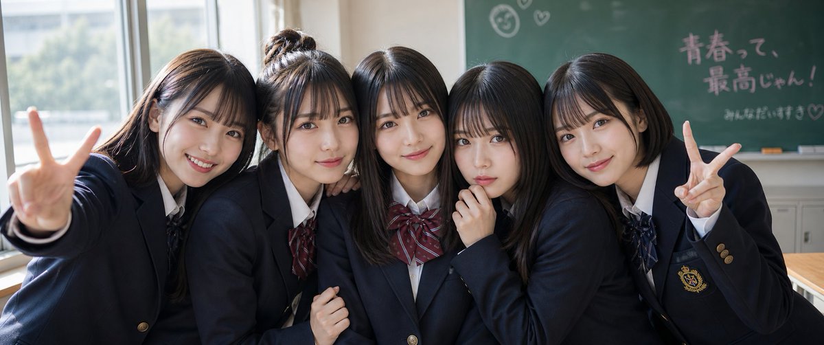 Japanese Schoolgirls Uniform Wallpaper