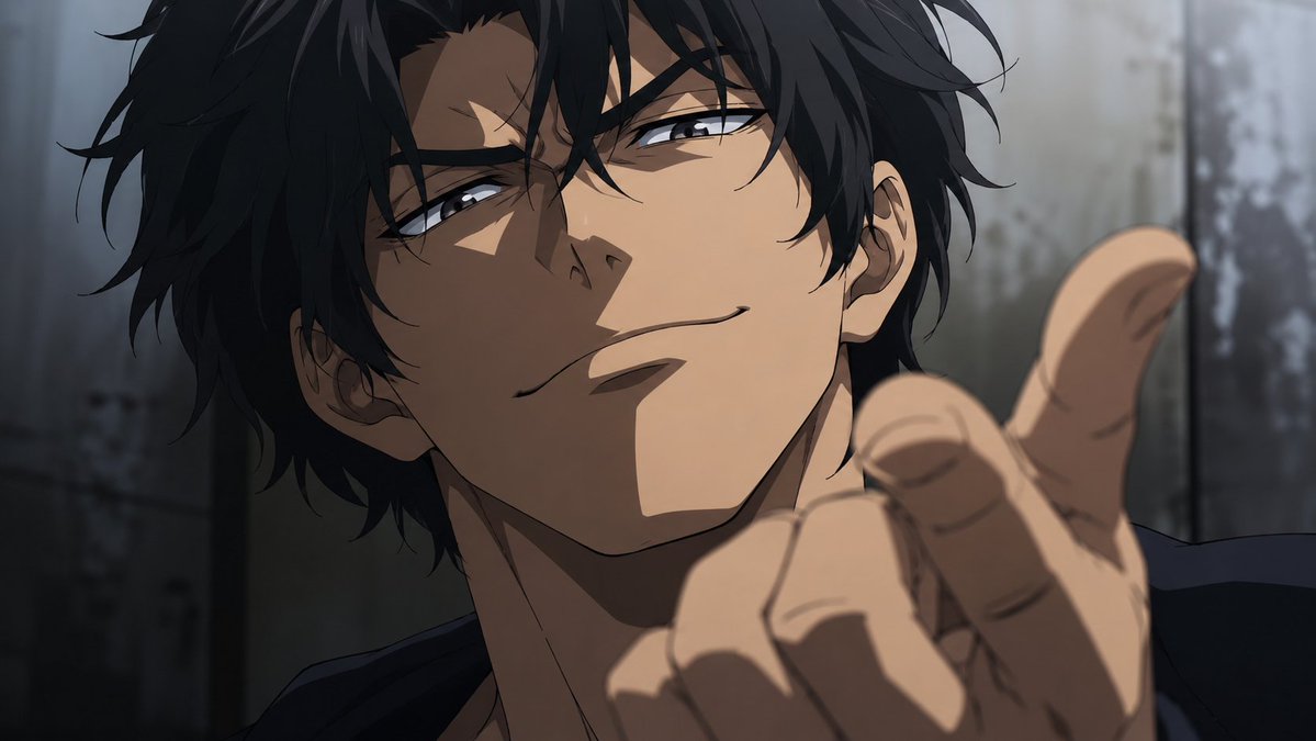 Cinematic Anime Close-Up Portrait