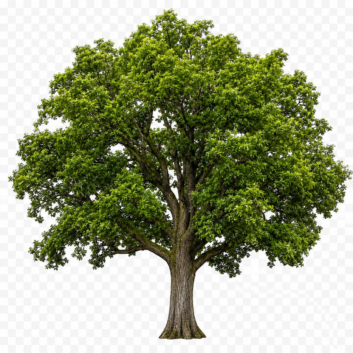 Realistic Tree PNG Asset