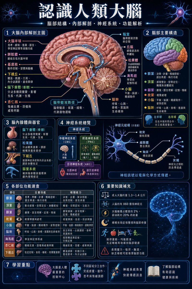 Human Brain Internal Anatomy