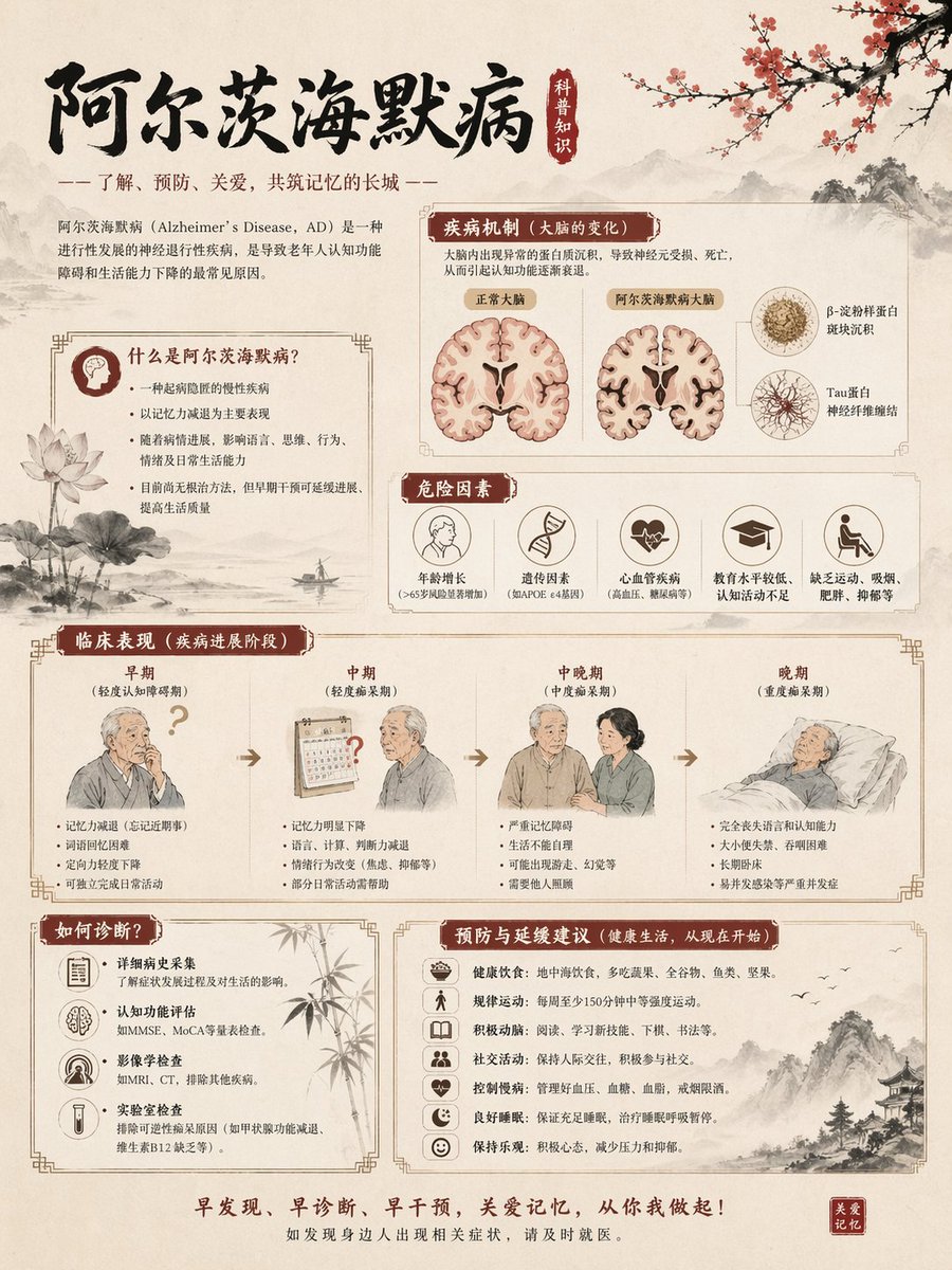 Alzheimer's Disease Awareness Poster