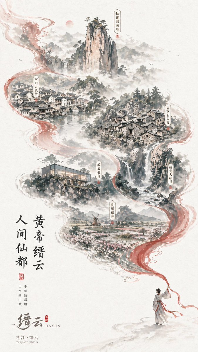 Ink-Wash Journey to Jinyun