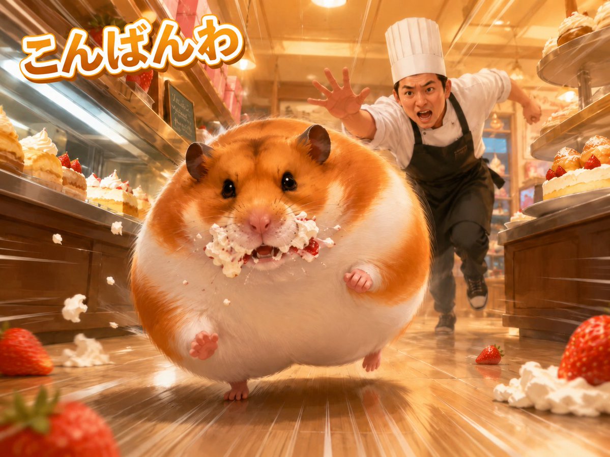 Hamster Chaos in Bakery