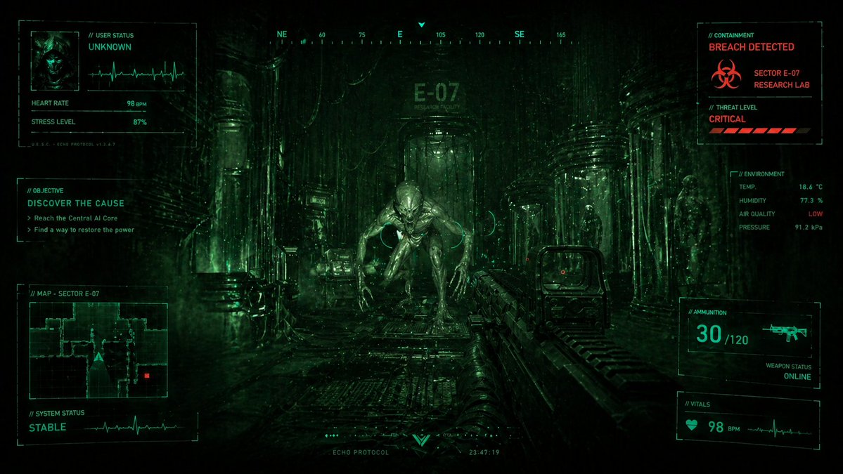 Alien Hunt Night Vision