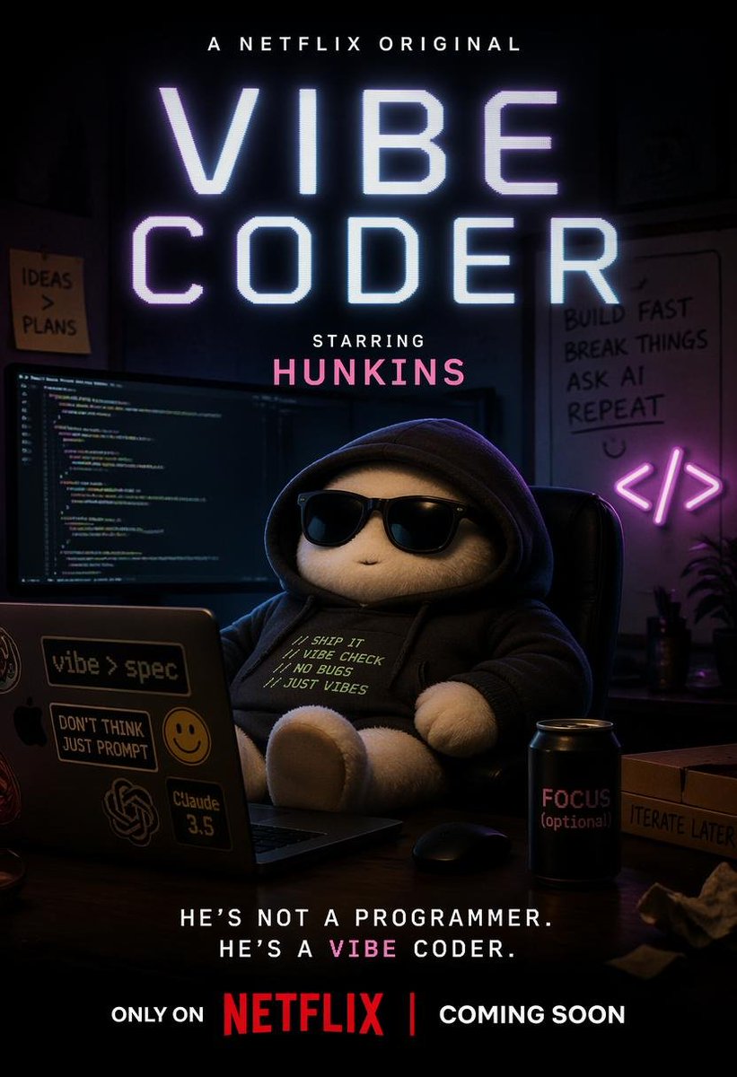 Vibe Coder Netflix Parody
