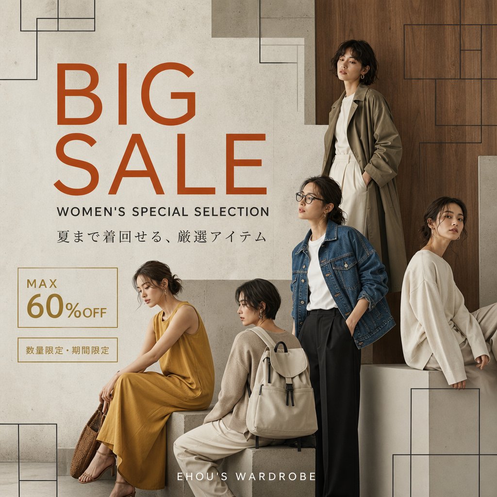 Women's Fashion Sale Poster