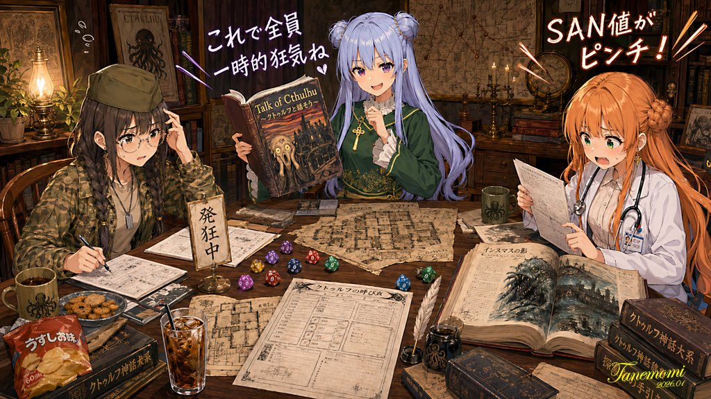 Cthulhu Girls' Midnight RPG