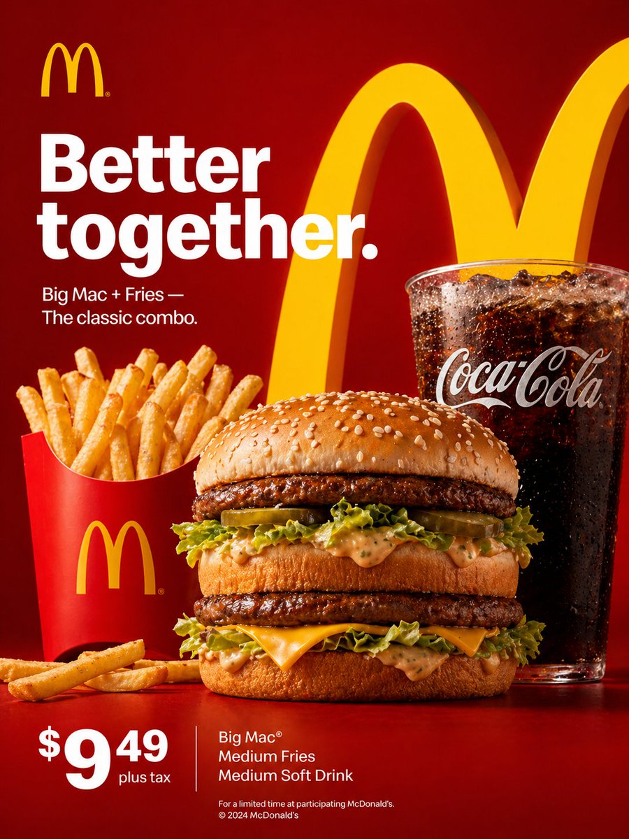 McDonald's Classic Combo Ad