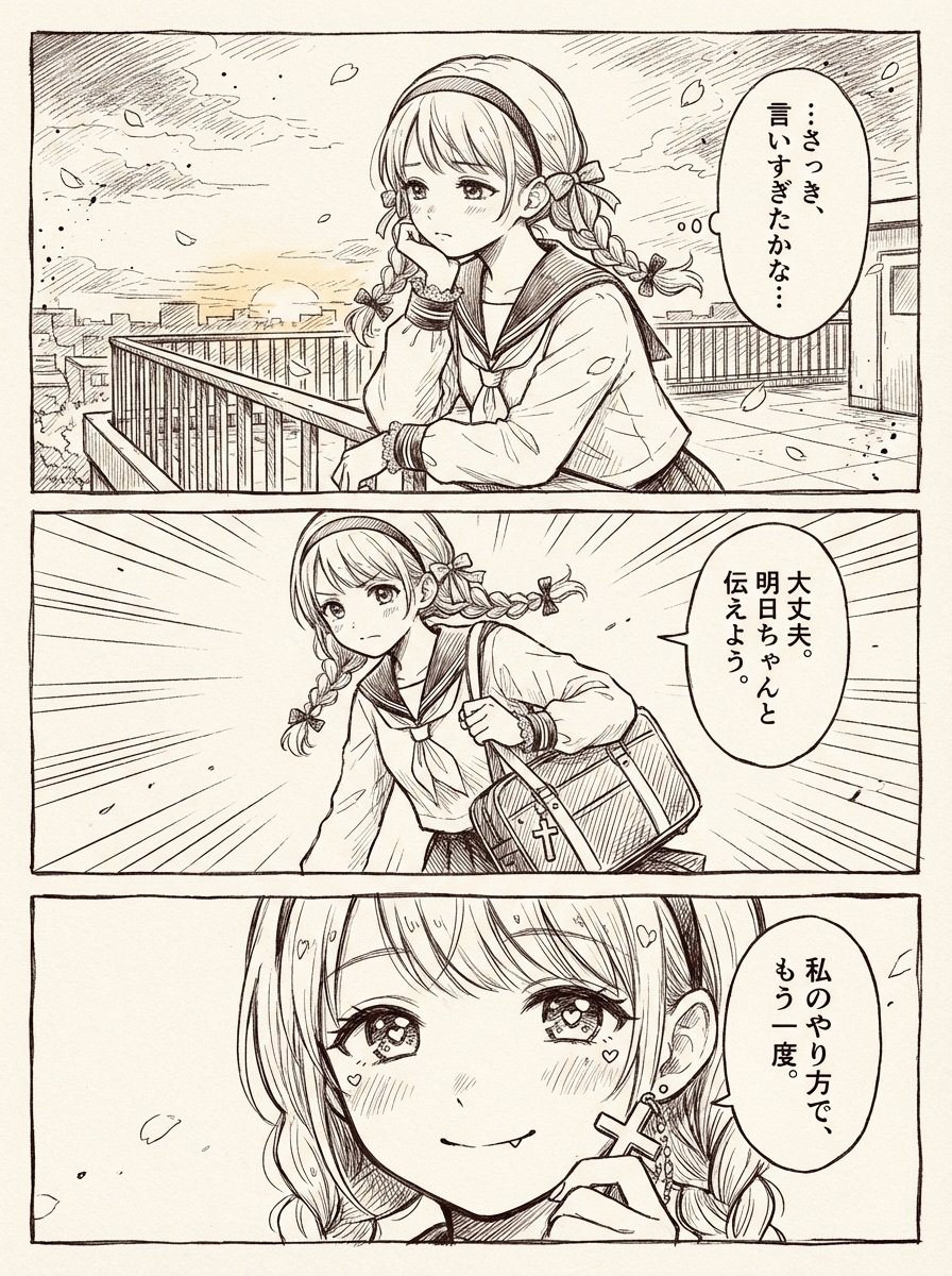 Shoujo Manga Resolve Scene