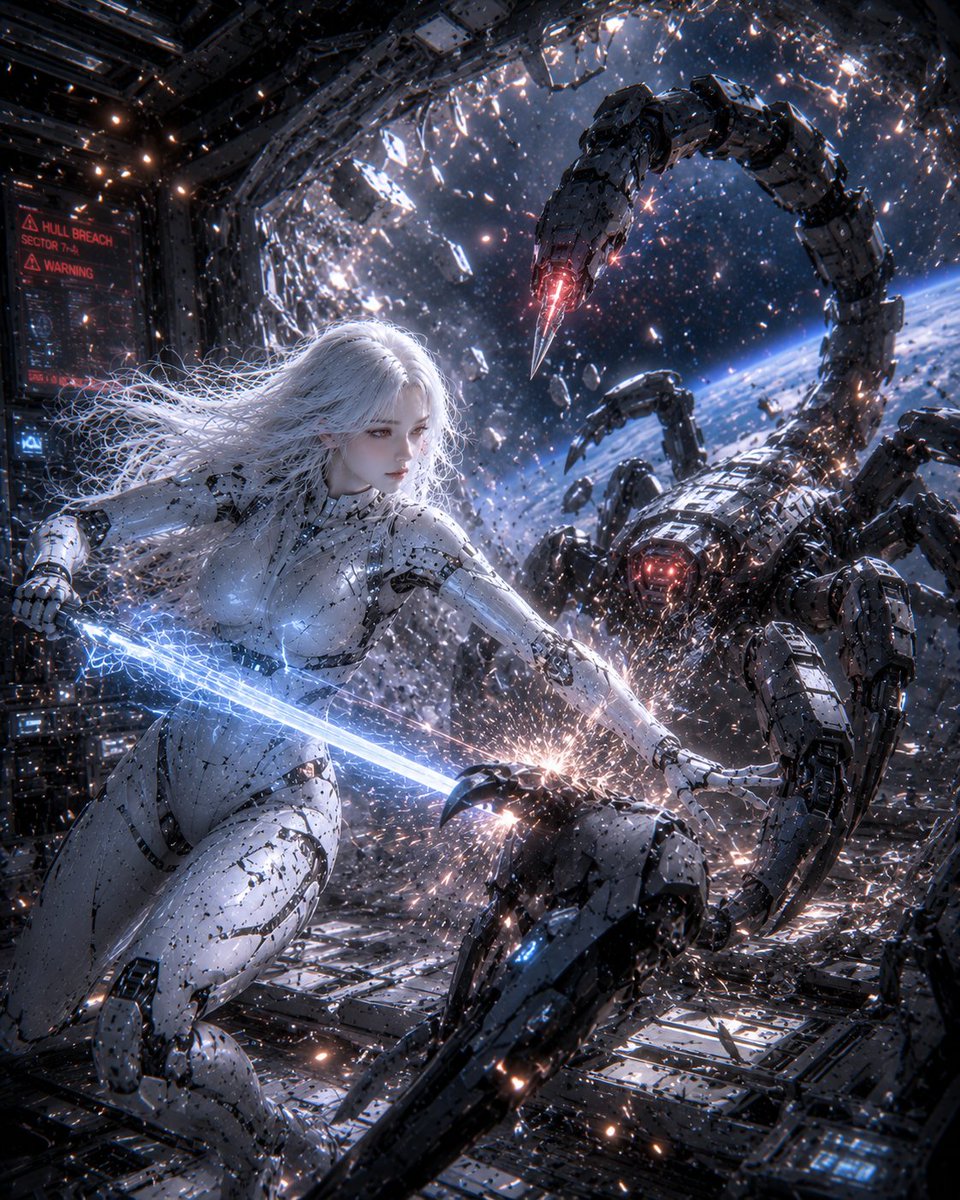 Void Valkyrie vs Mecha Scorpion