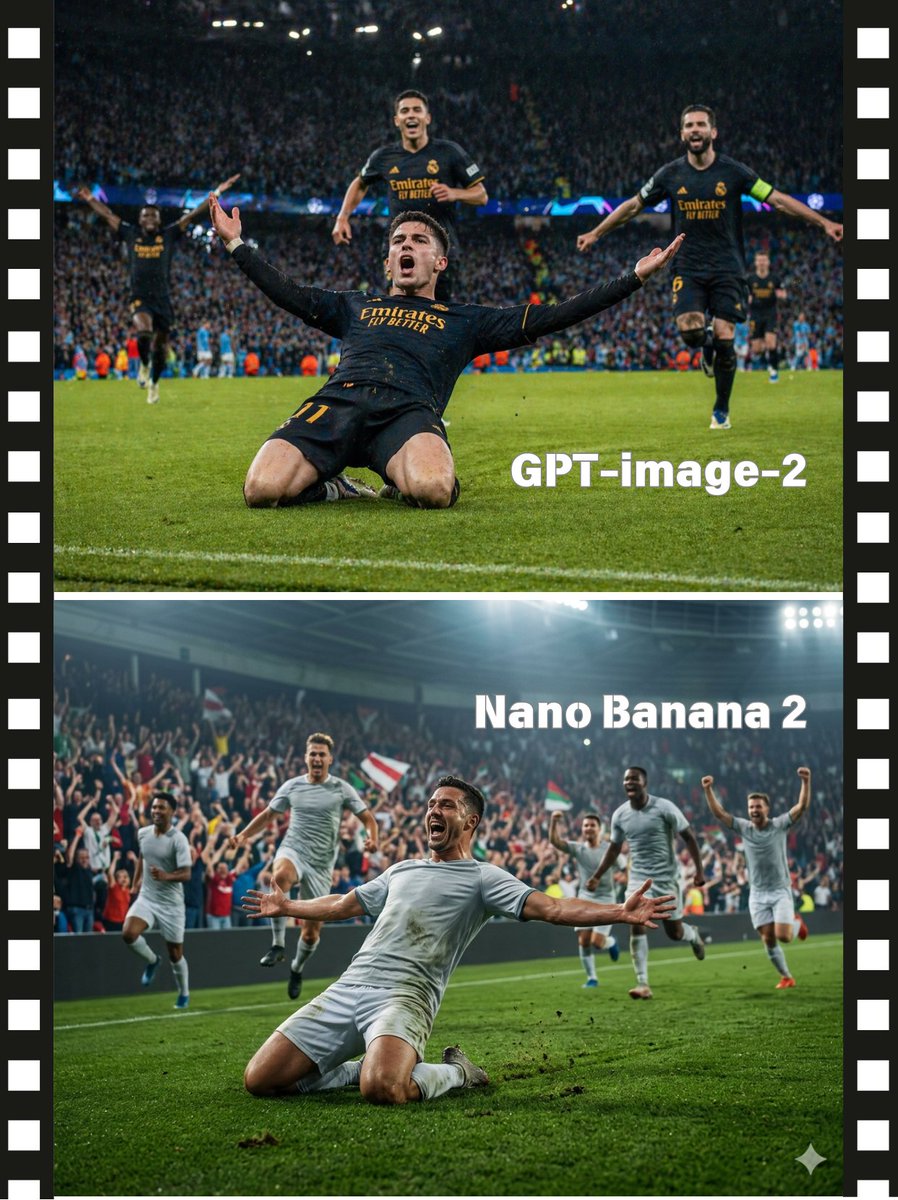 Soccer Celebration AI Model Comparison