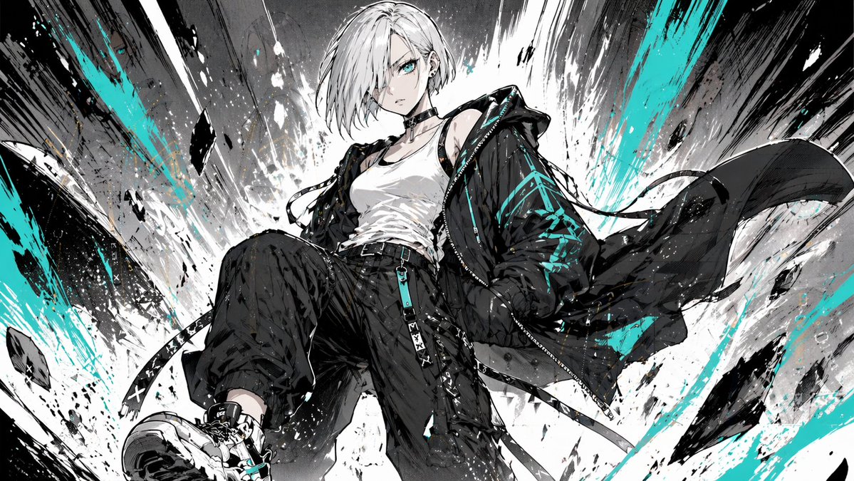 Cyan Ink Street Rebel Drop