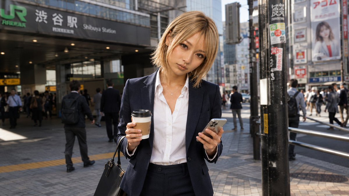 Anonymous Commuter at Shibuya