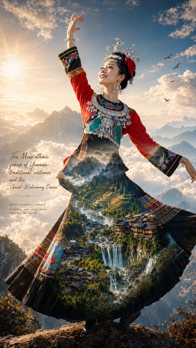 Miao Dance Above Clouds