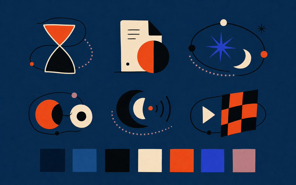 Bauhaus Vector Icon Collection