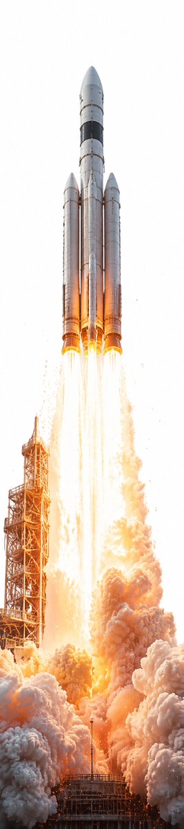 Silver Rocket Ascending