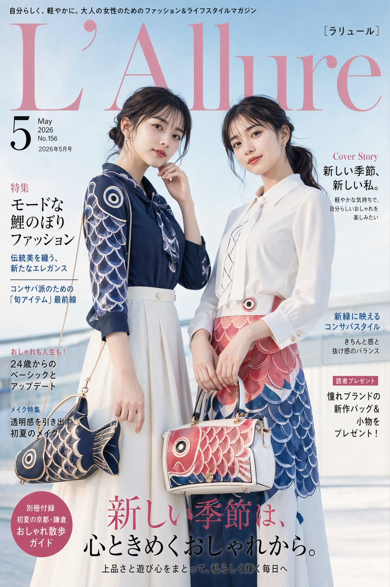 Koinobori Spring Fashion Editorial