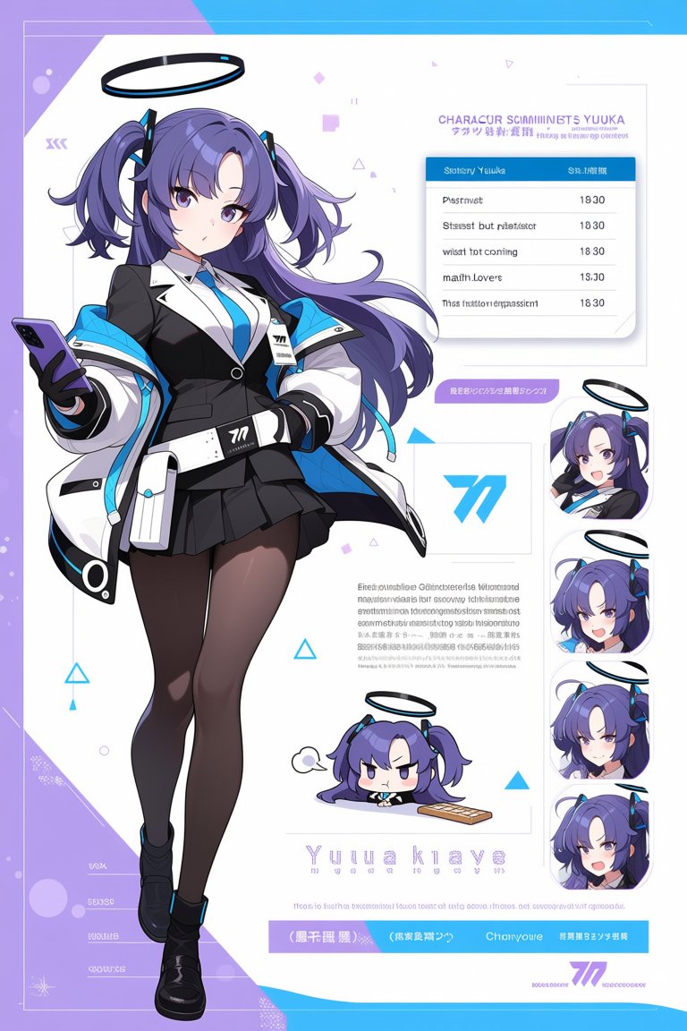 Futuristic Angel Student Character Sheet