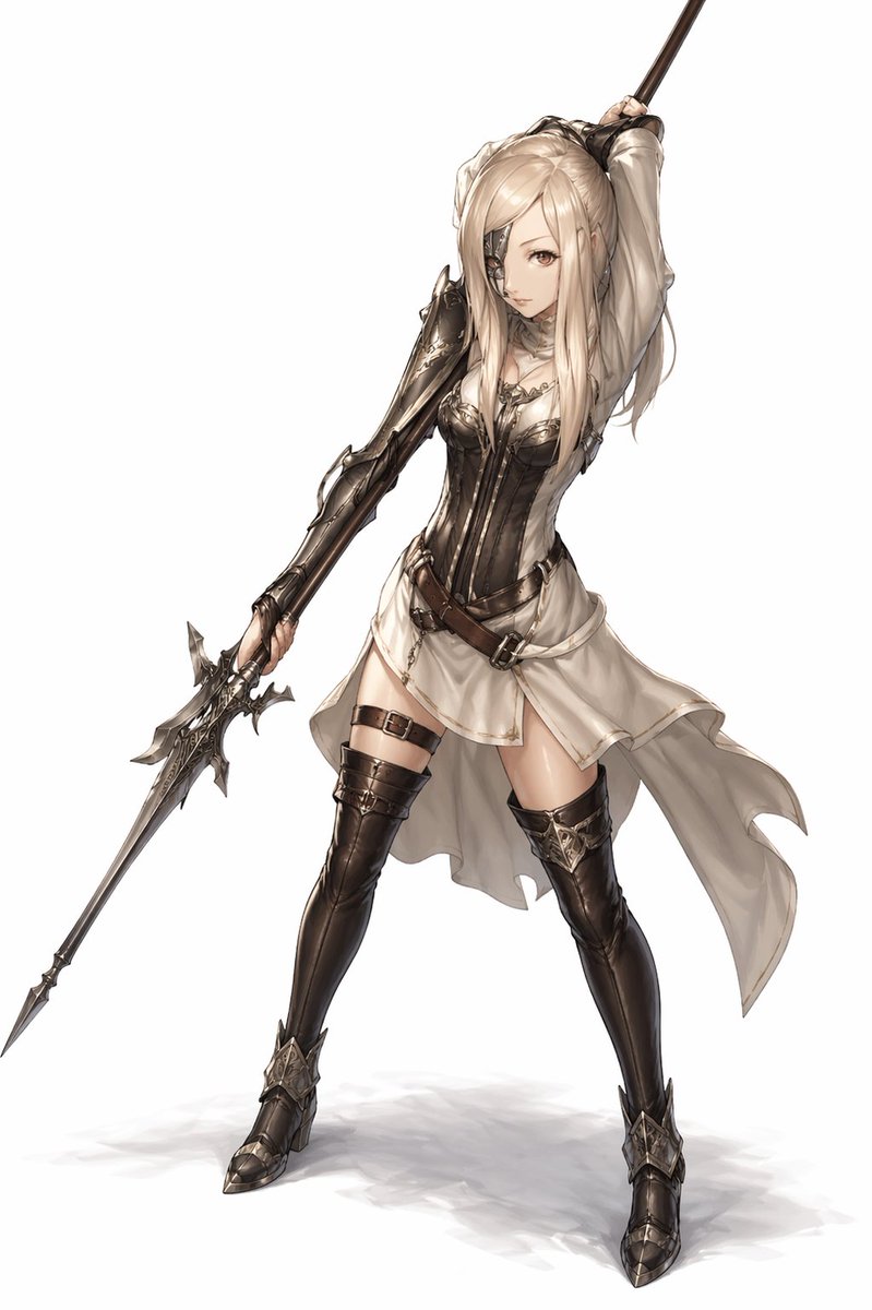 Silver Valkyrie Character Art