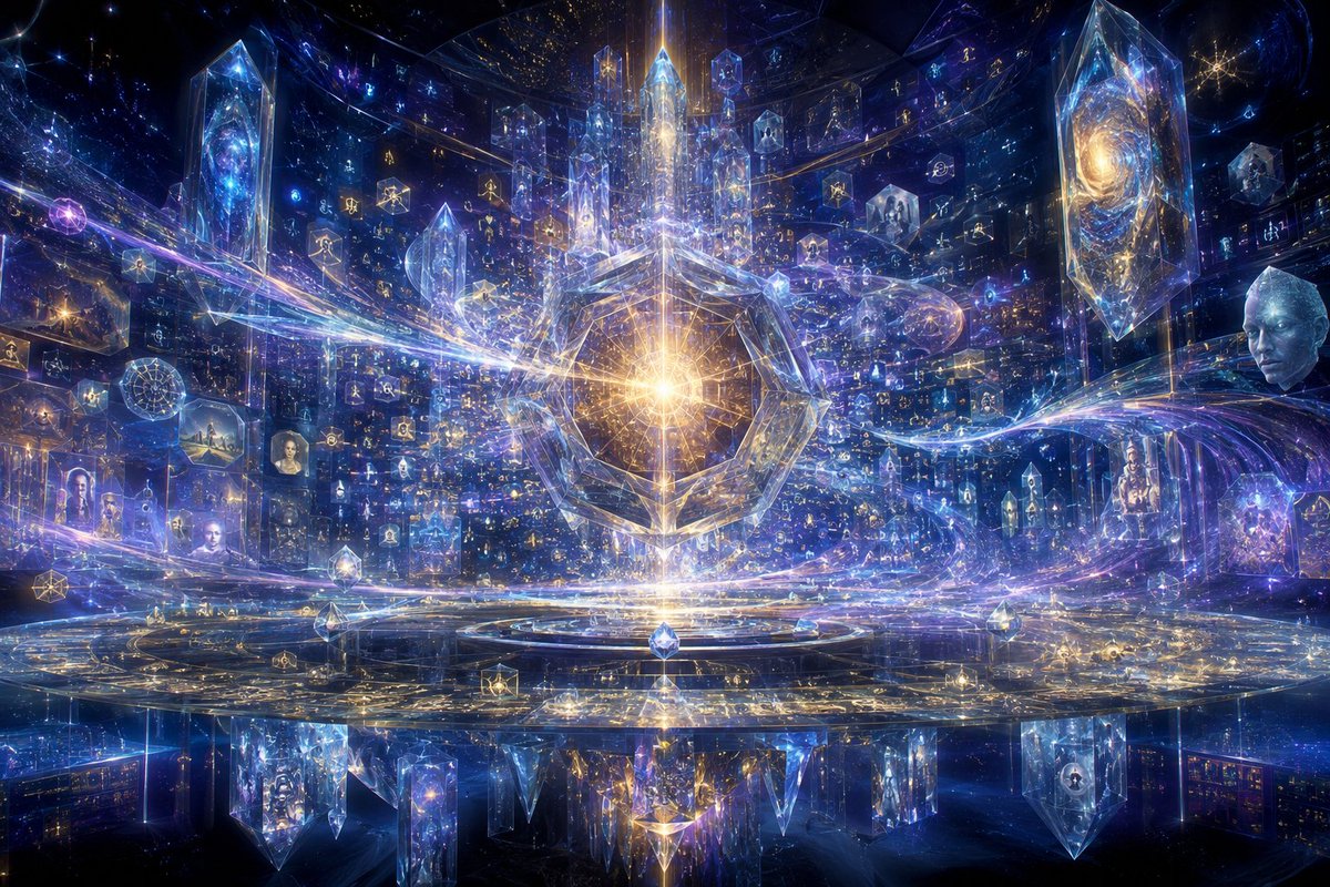 Crystalline AI Temple