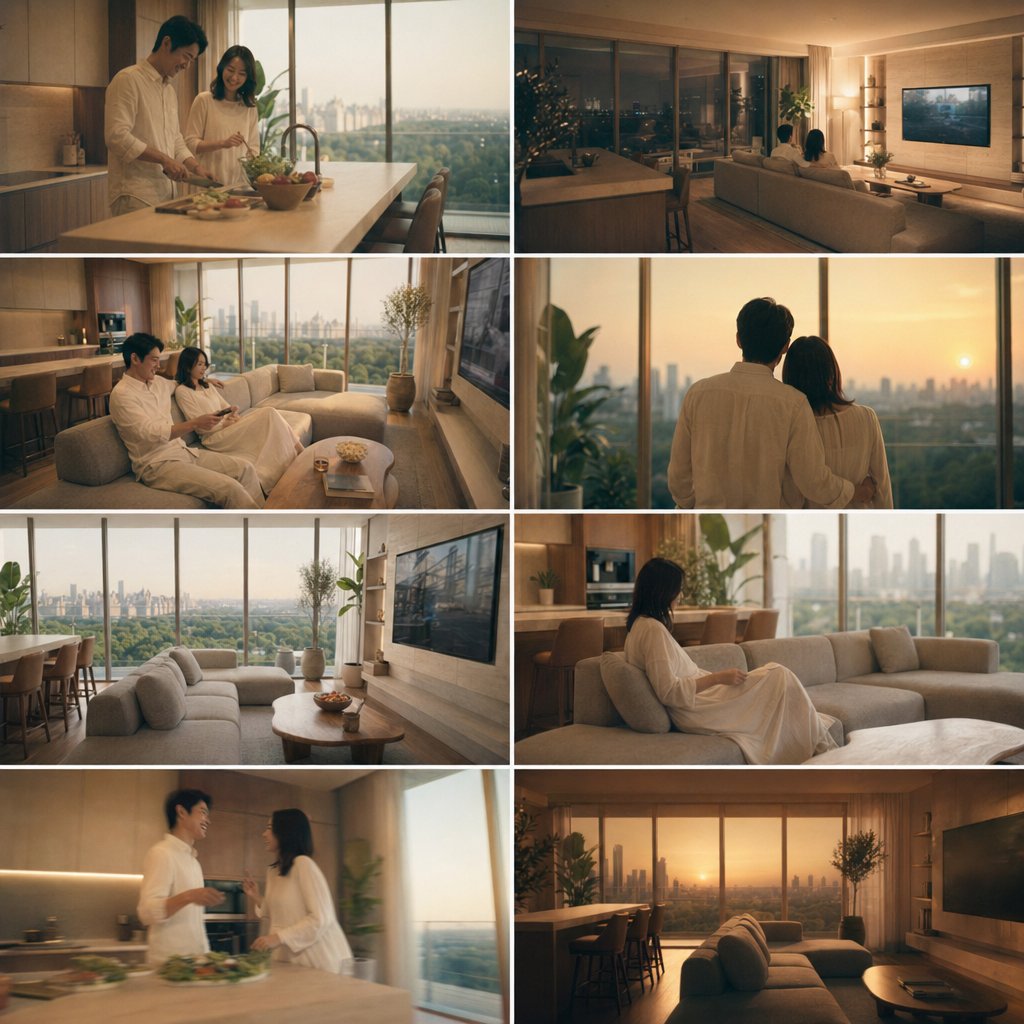 Luxury Apartment Couple Storyboard