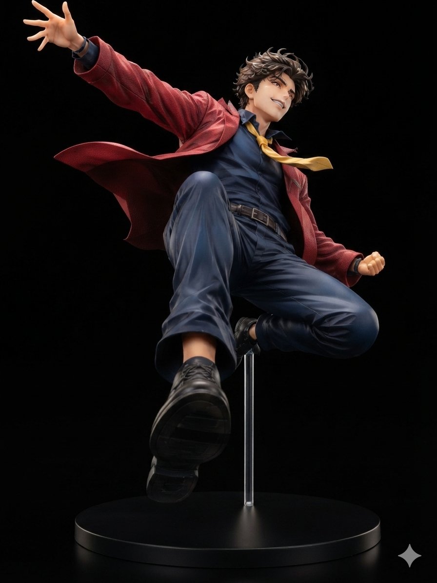 High-End Anime Figure Render