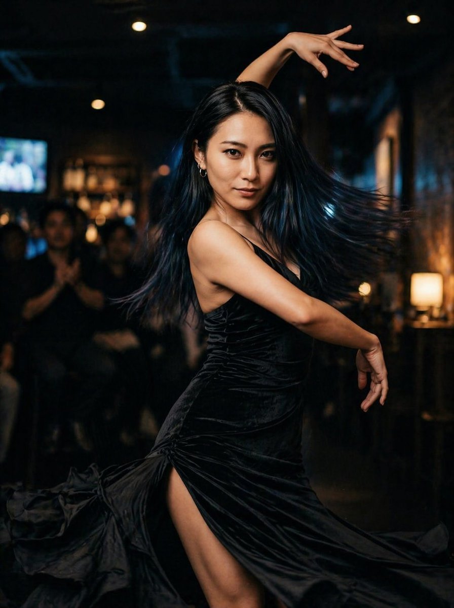 Dramatic Nightlife Dance Photography