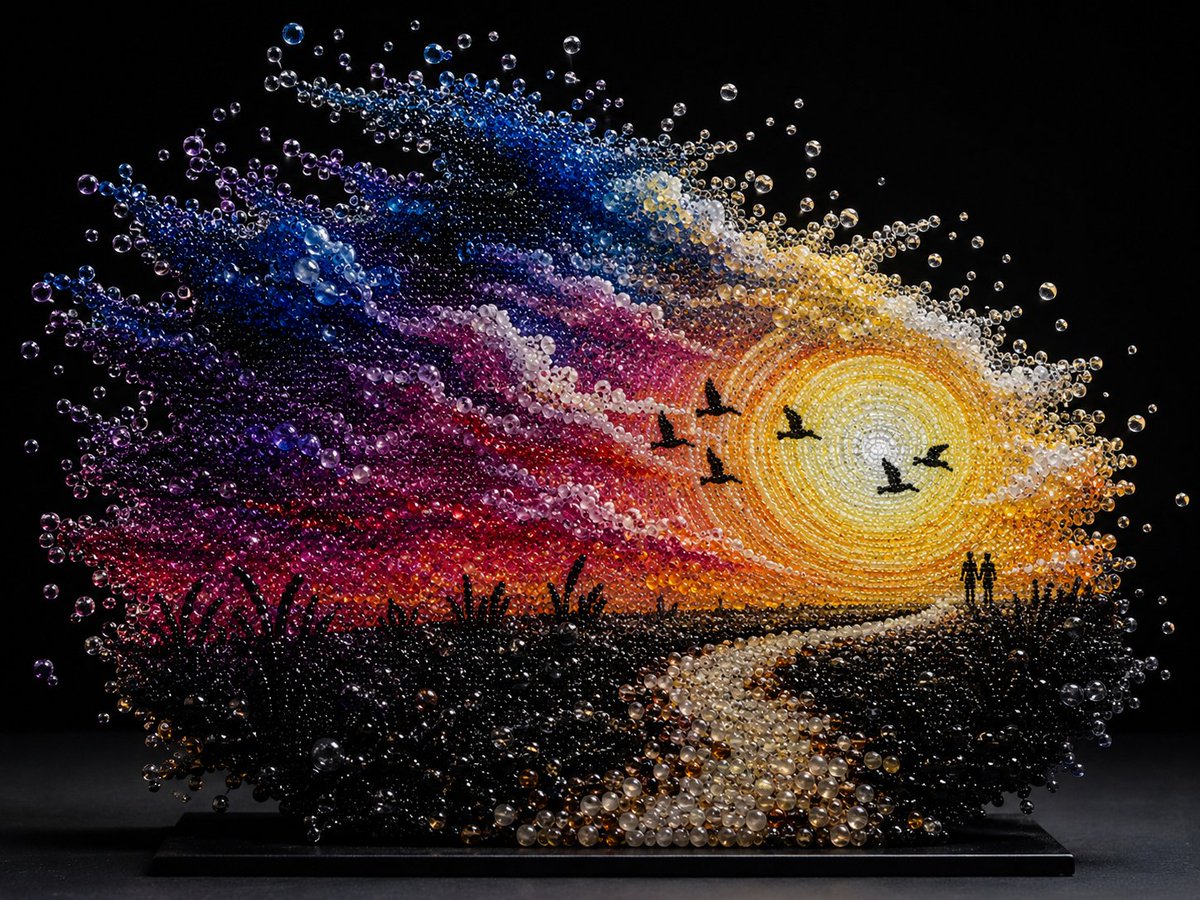 Pearl Sunset Dreamscape
