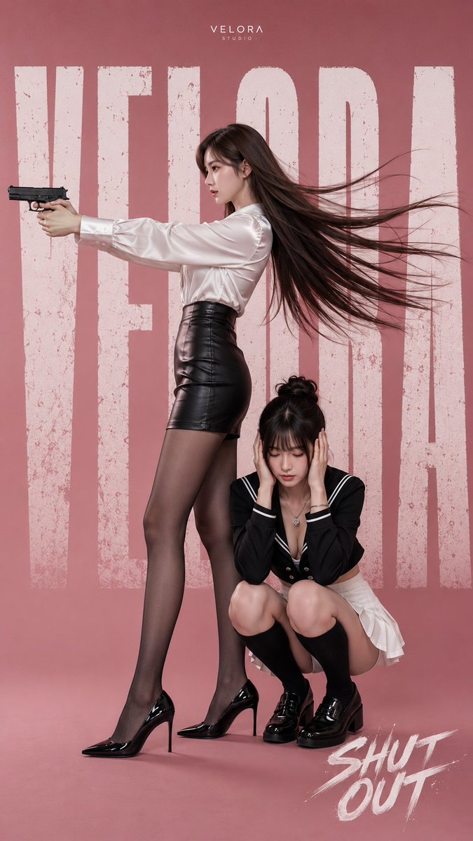 Anime Character Gunfight Poster