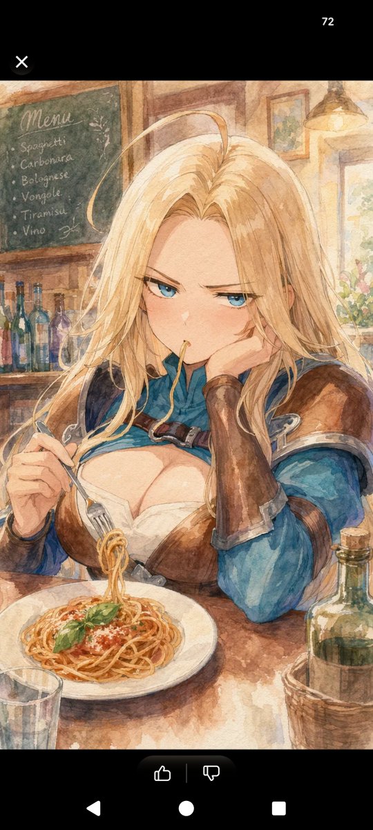 Dreamy Watercolor Fantasy Adventurer Dining