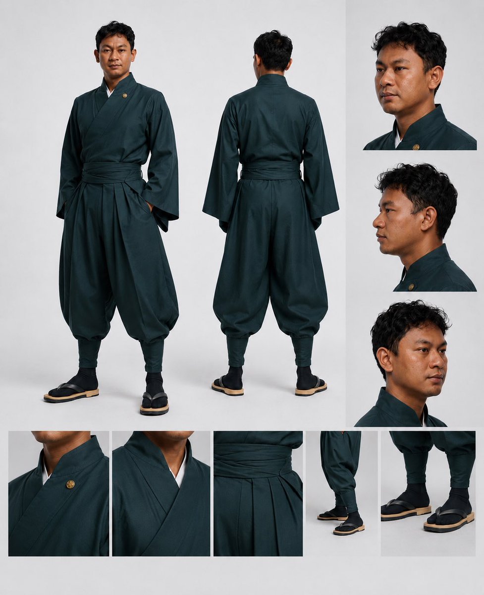 Modern Samurai Fashion Reference