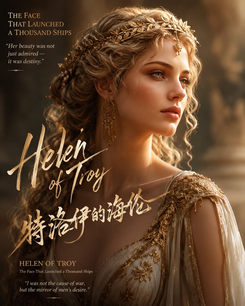 Helen of Troy Mythic Portrait