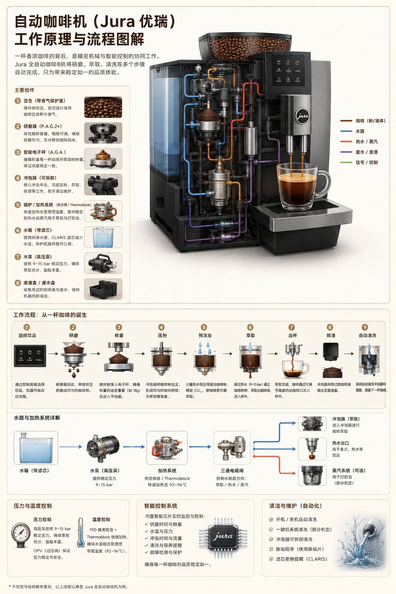 Automatic Coffee Machine Workflow Explained