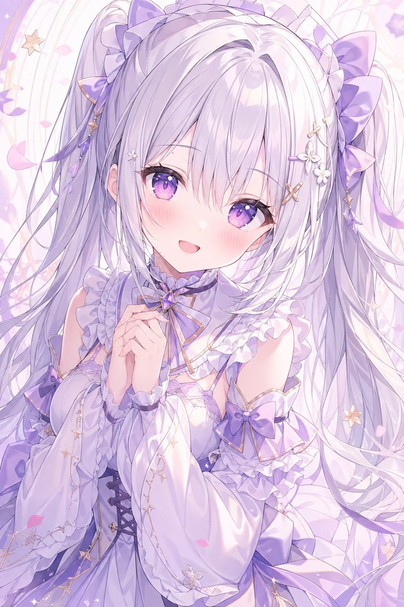 Lavender Lolita Dream Portrait