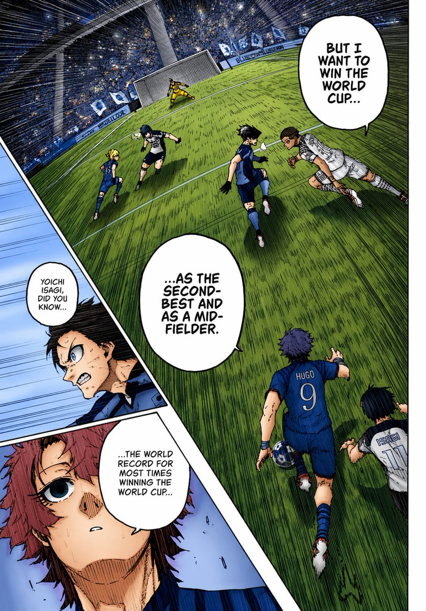 Dramatic Soccer Manga Page Art